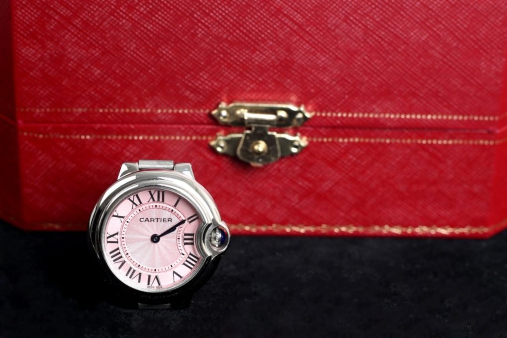 Cartier Cartiercartier Nonblue Balloon Powder Dial Size 33MM Stainless