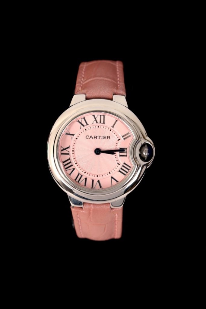 Cartier Cartier Belt Blue Balloon W6920100 Watch 33MM Pink