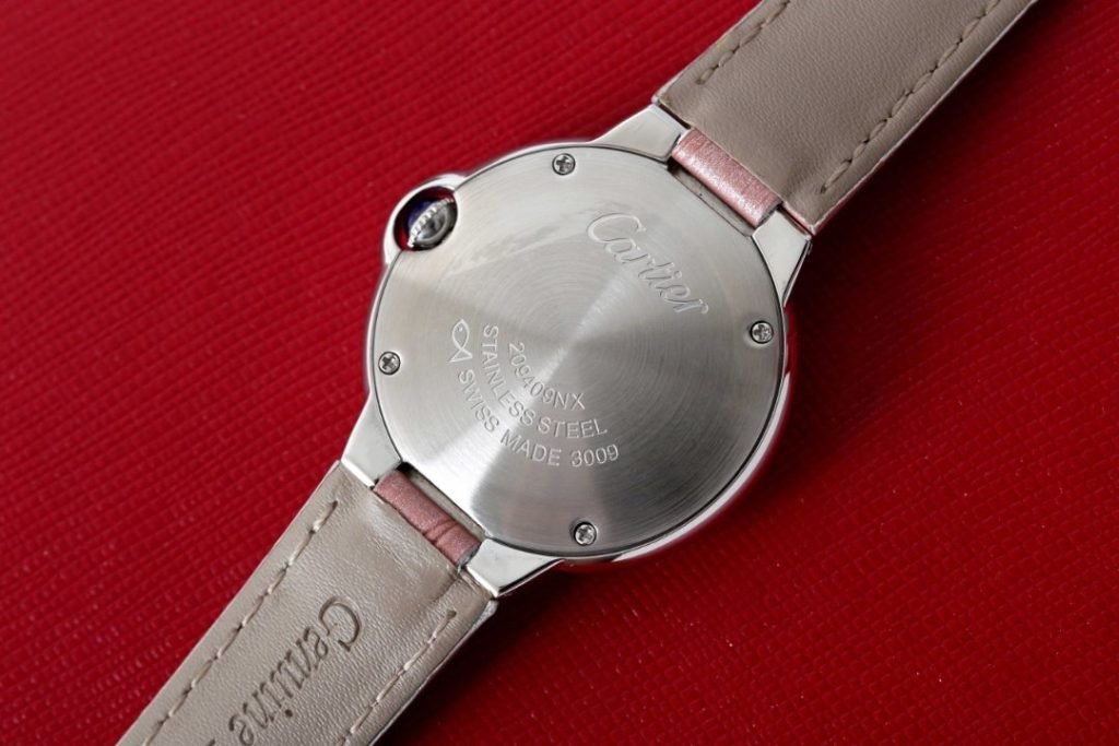 Cartier Cartier Belt Blue Balloon W6920100 Watch 33MM Pink