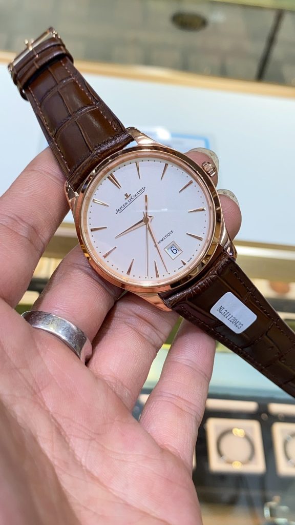 JaegerLeCoultre Master Pack 18K Rose Goldlongjin Firm Personally Receives