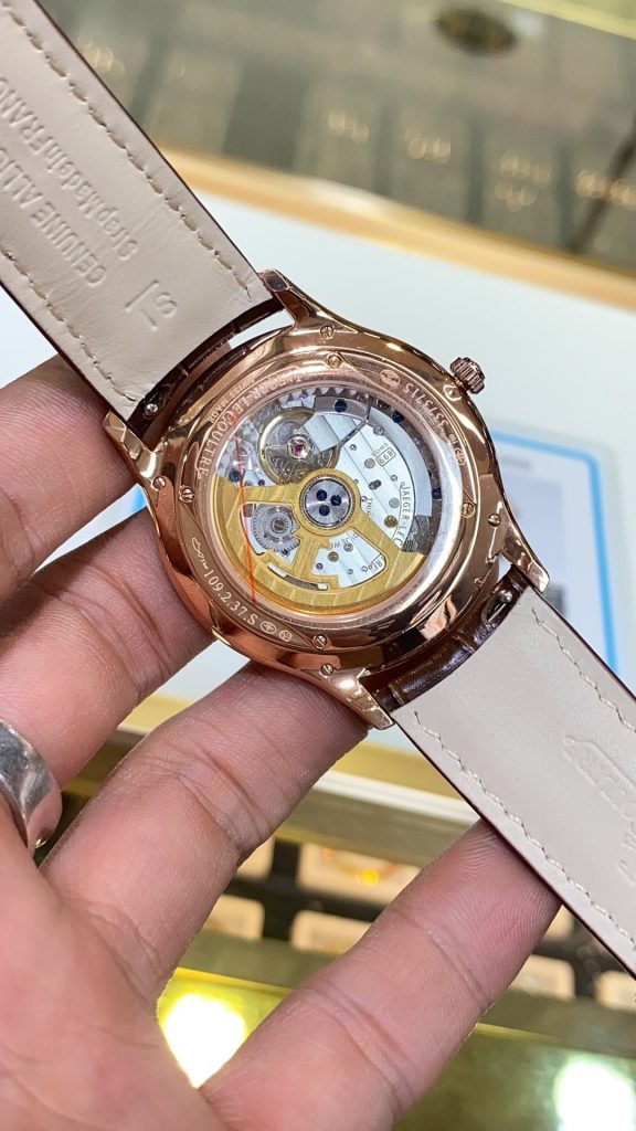 JaegerLeCoultre Master Pack 18K Rose Goldlongjin Firm Personally Receives