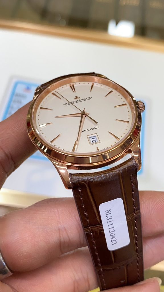JaegerLeCoultre Master Pack 18K Rose Goldlongjin Firm Personally Receives