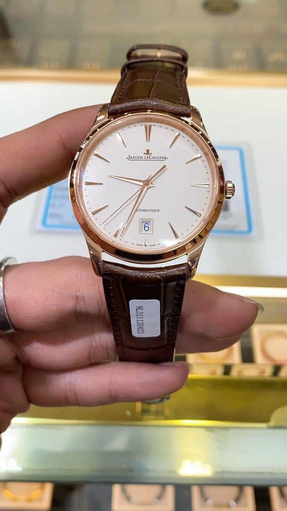 JaegerLeCoultre Master Pack 18K Rose Goldlongjin Firm Personally Receives