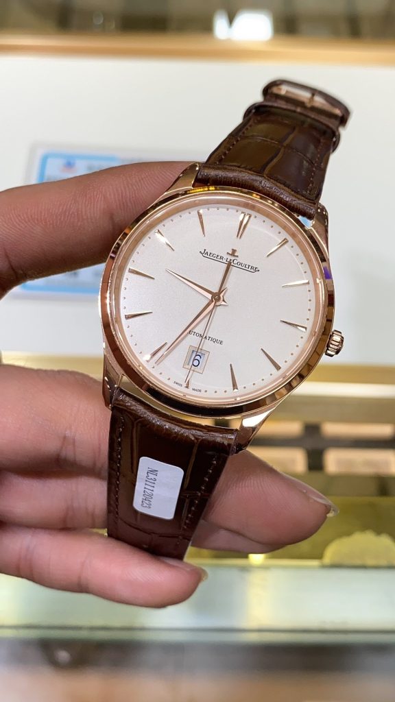 JaegerLeCoultre Master Pack 18K Rose Goldlongjin Firm Personally Receives