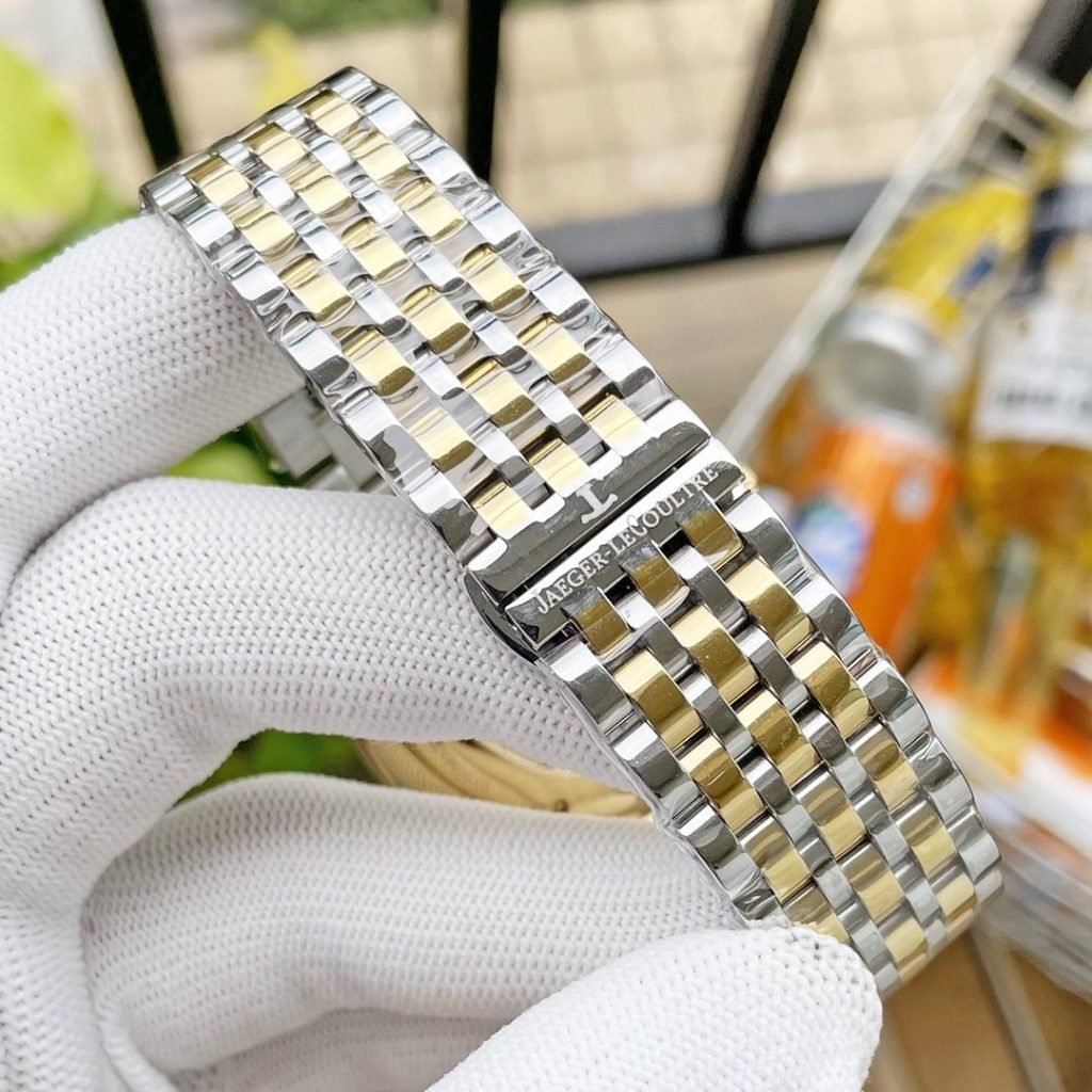 JaegerLeCoultre Mens Watch Simple Twopin Equipped