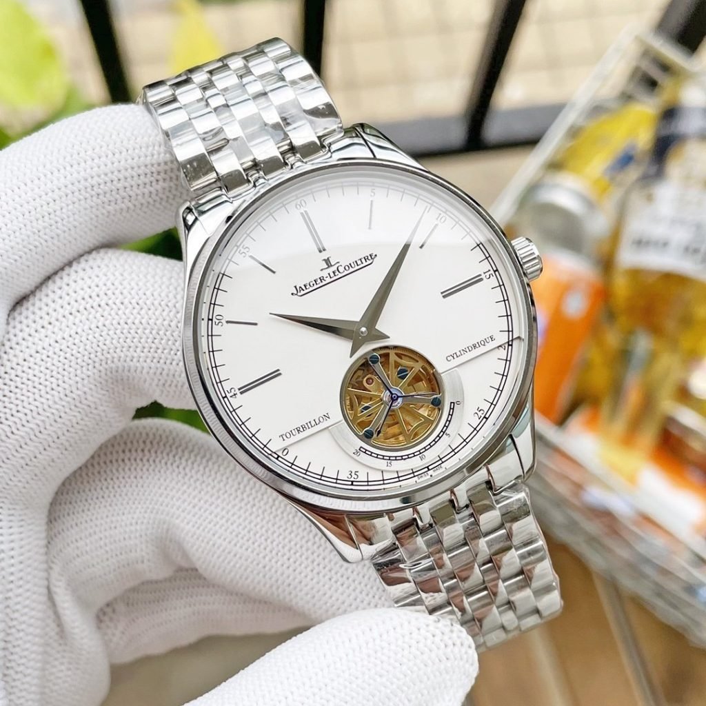 JaegerLeCoultre Mens Watch Simple Twopin Equipped