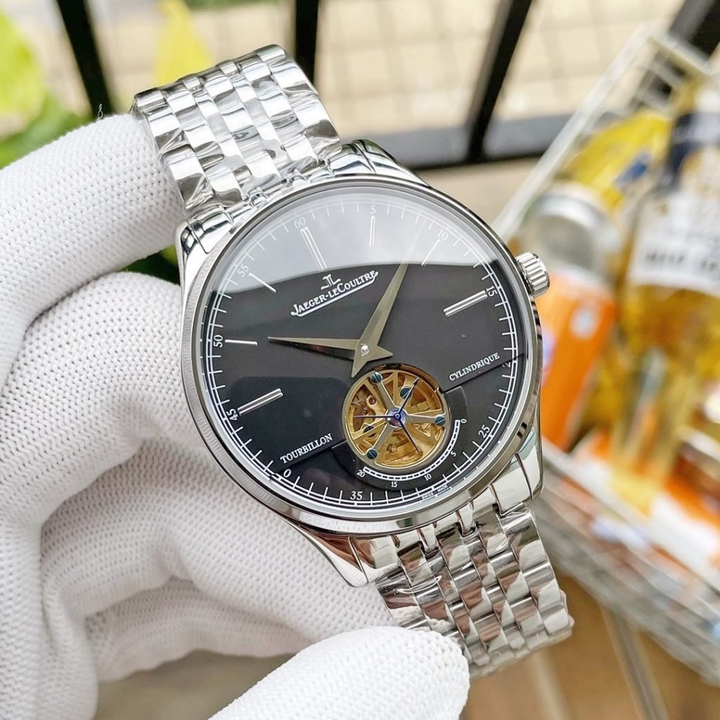 JaegerLeCoultre Mens Watch Simple Twopin Equipped