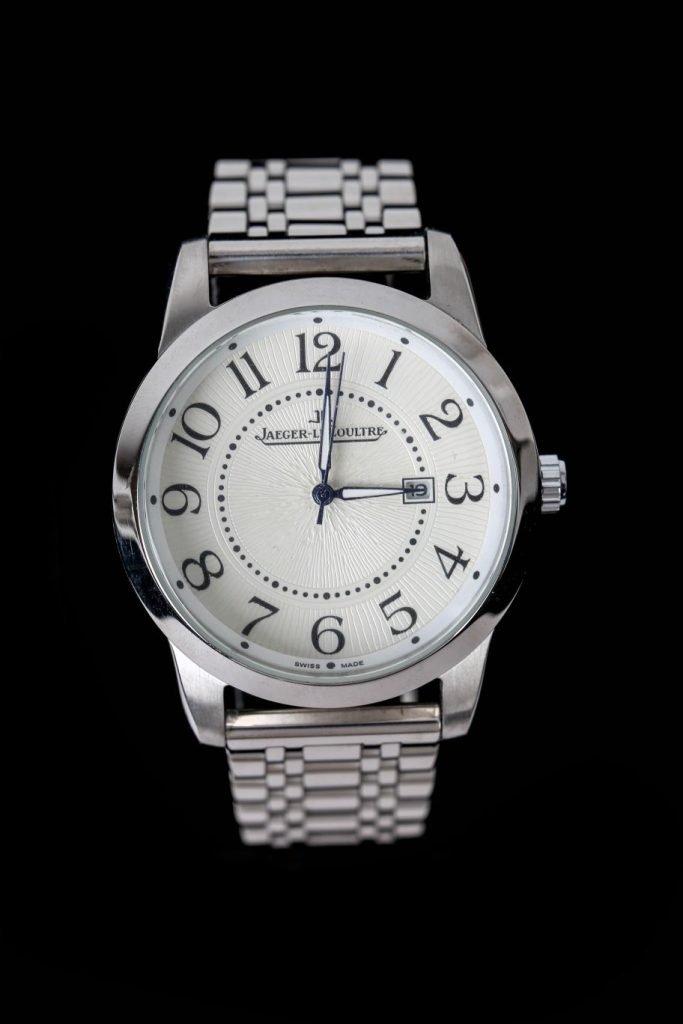 JaegerLeCoultre Jaegerlecoultre Chronograph Stainless Steel Presents THE Belt