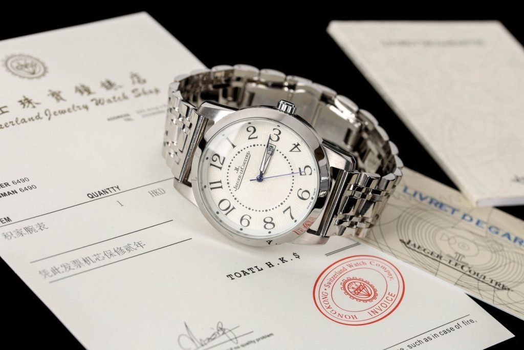 JaegerLeCoultre Jaegerlecoultre Chronograph Stainless Steel Presents THE Belt