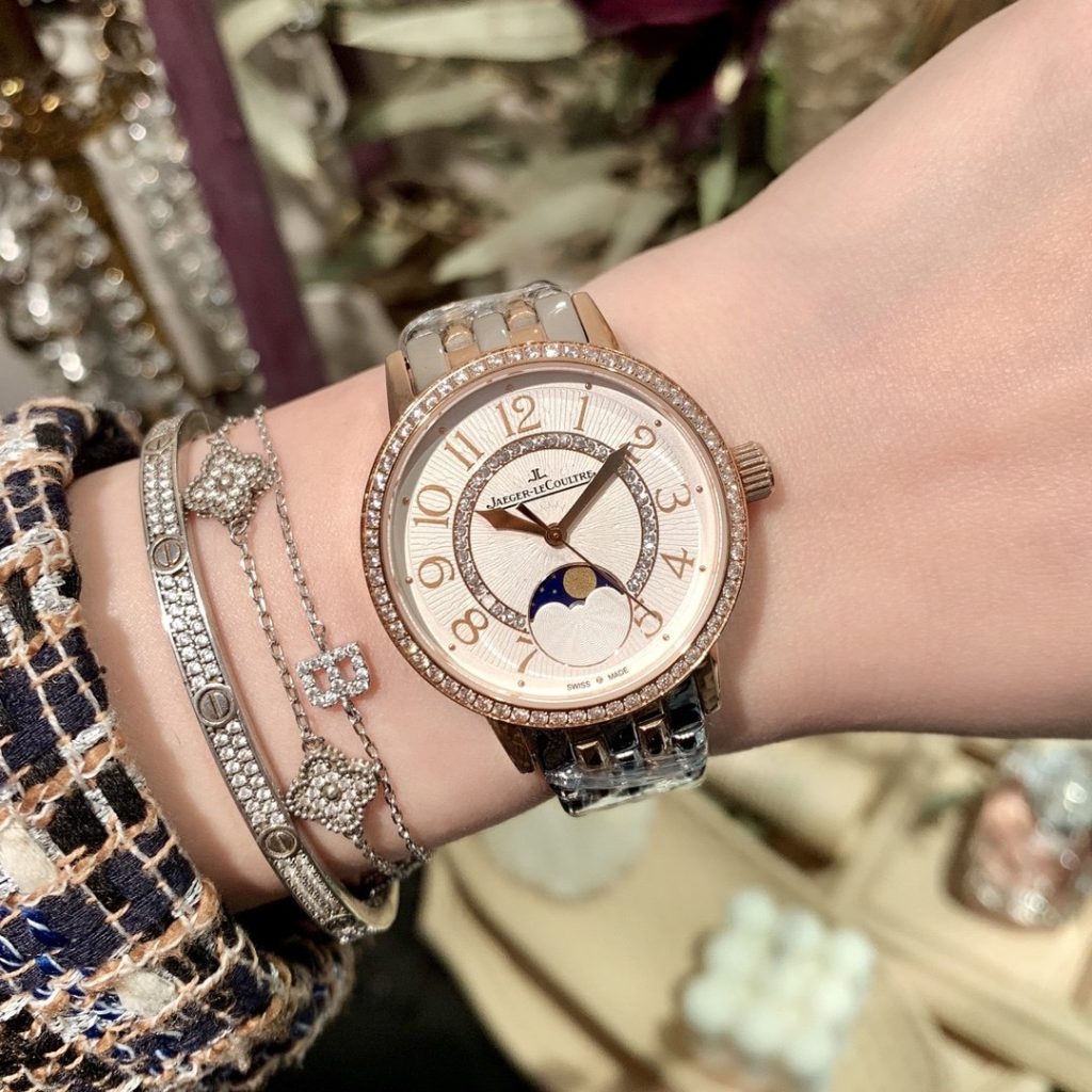 JaegerLeCoultre Jaegerlecoultr Dating Womens Watch 316L Stainless Steel Case