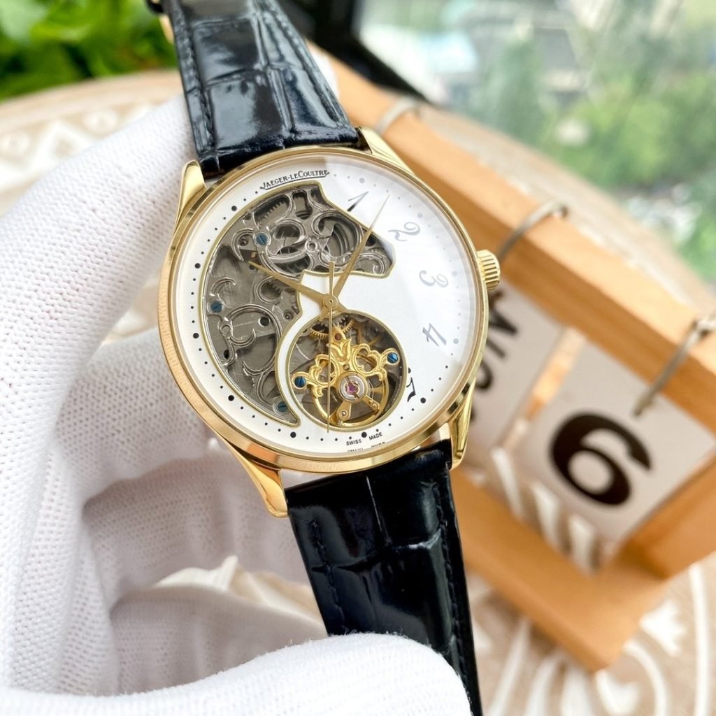JaegerLeCoultre Mens Watch Hollow Design Noble Atmosphere Gentlemanly D