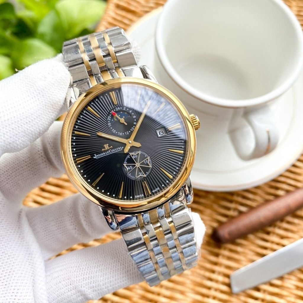JaegerLeCoultre Mens Watch Multifunctional Design Noble Atmosphere Gentleman STY