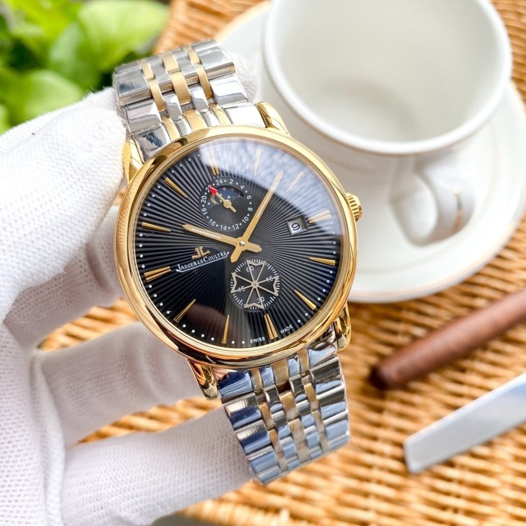JaegerLeCoultre Mens Watch Multifunctional Design Noble Atmosphere Gentleman STY
