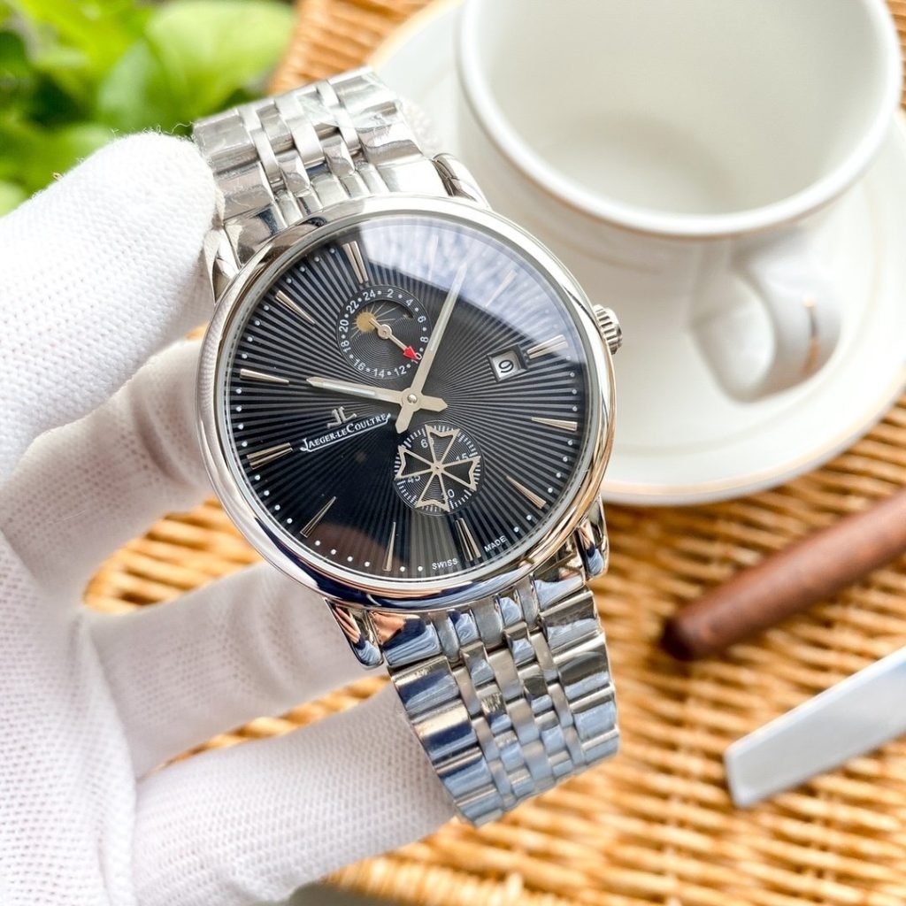 JaegerLeCoultre Mens Watch Multifunctional Design Noble Atmosphere Gentleman STY
