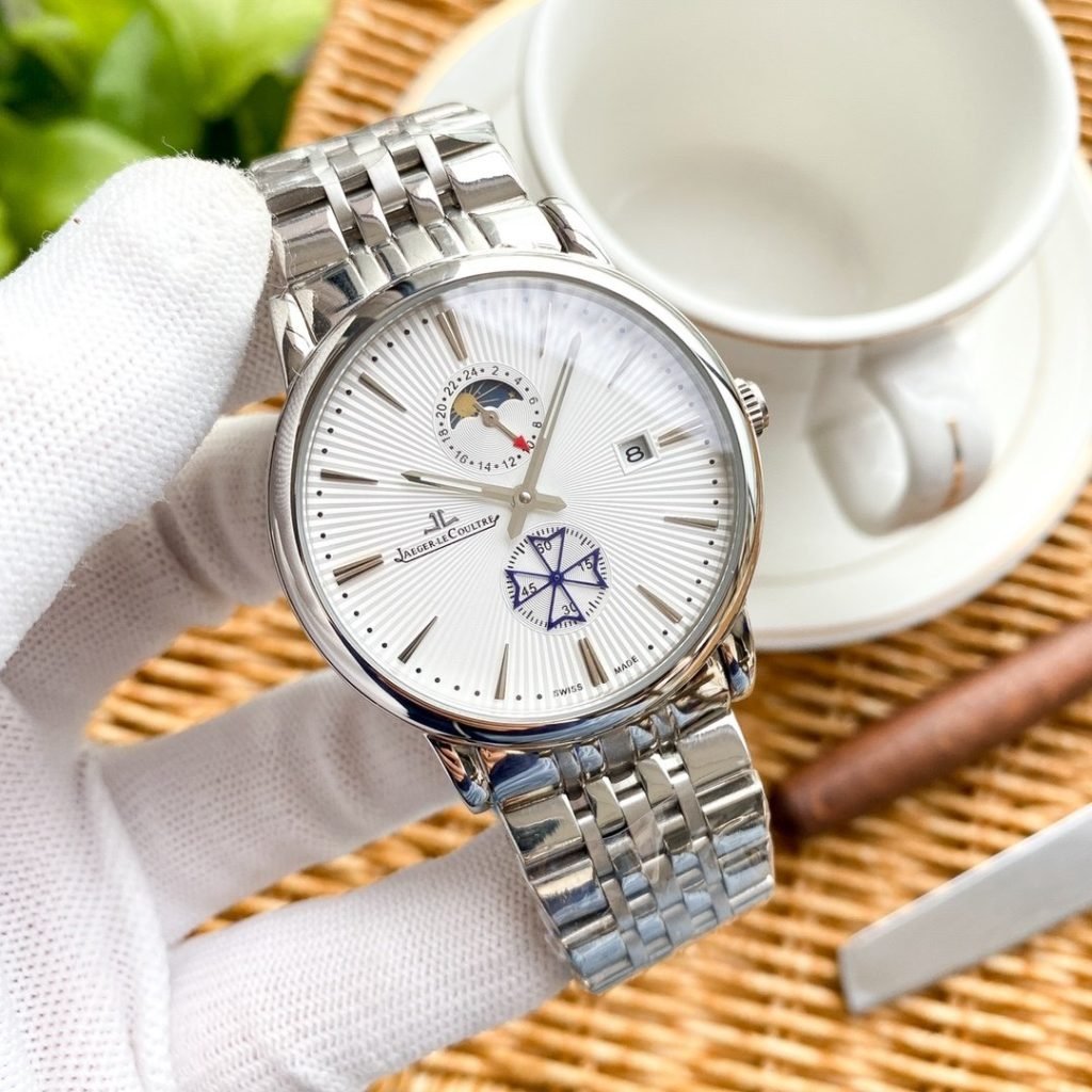 JaegerLeCoultre Mens Watch Multifunctional Design Noble Atmosphere Gentleman STY