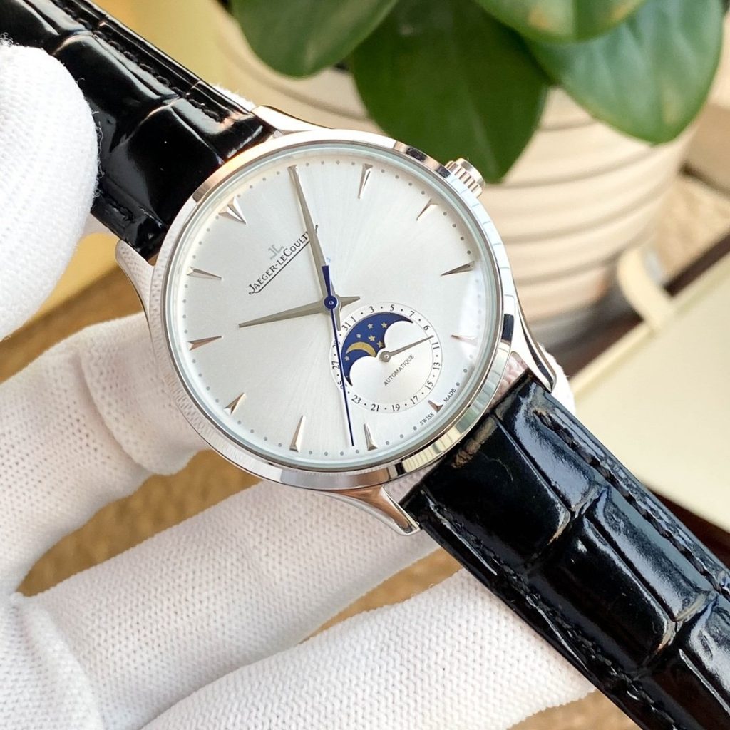 JaegerLeCoultre Moon Phase Master True Calendar Arched Bending Literal