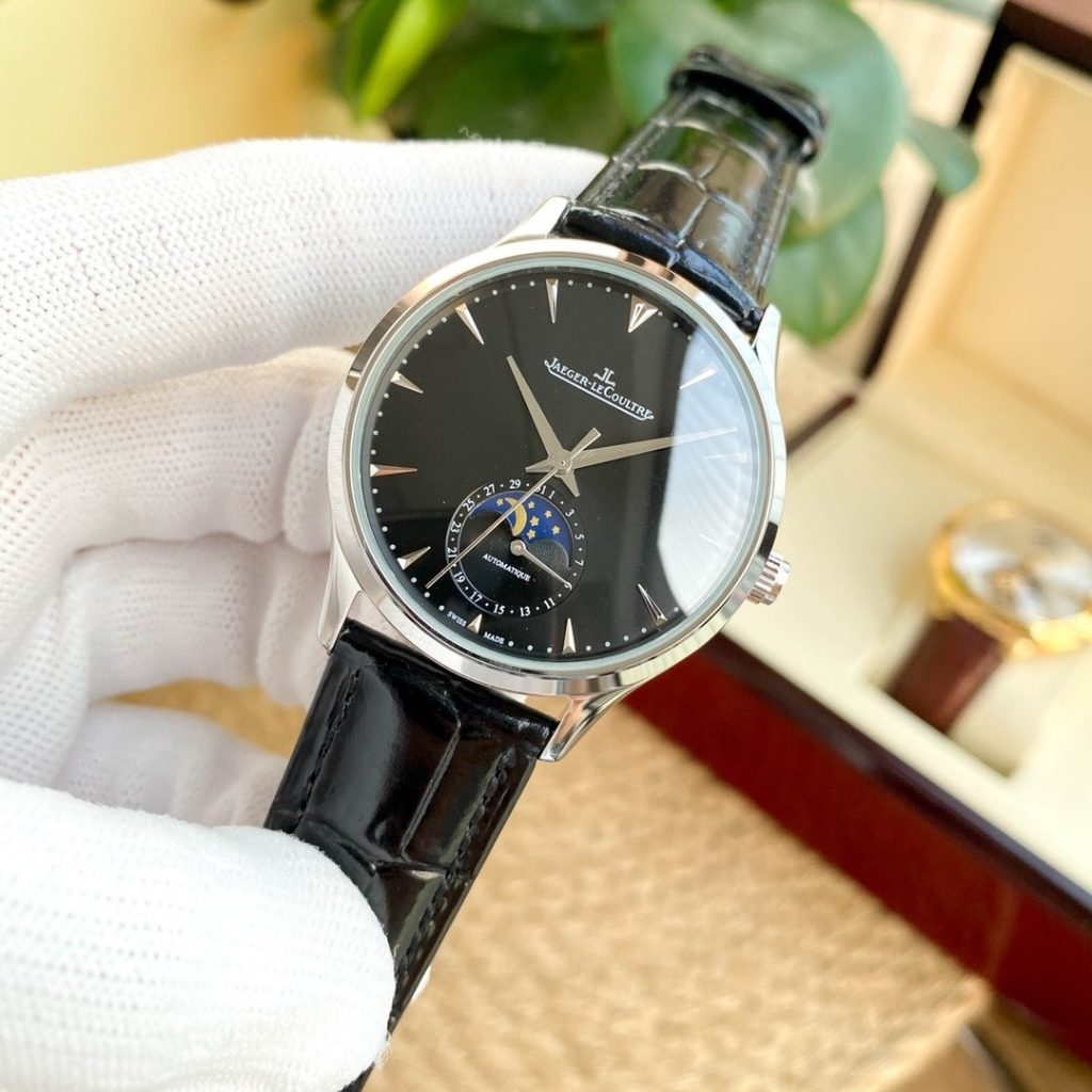 JaegerLeCoultre Moon Phase Master True Calendar Arched Bending Literal