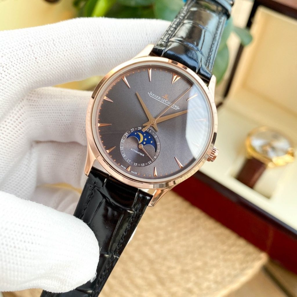 JaegerLeCoultre Moon Phase Master True Calendar Arched Bending Literal