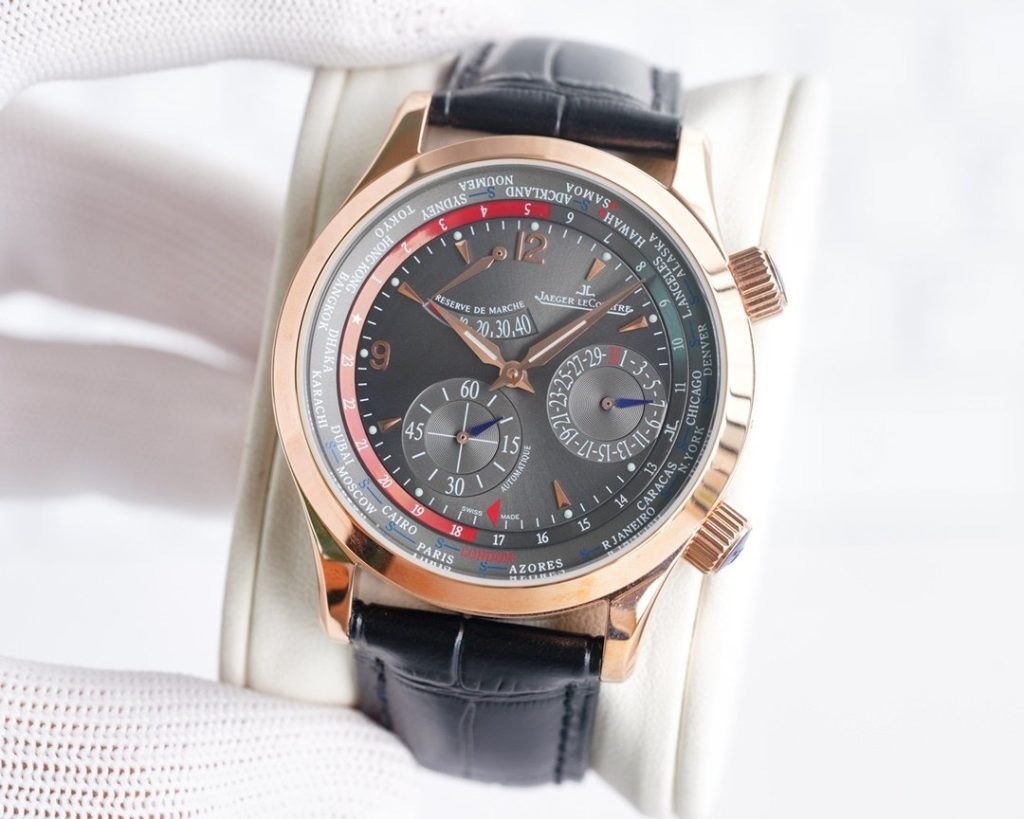 JaegerLeCoultre White 0GOLD L Jaegerlecoultre Mens Watch Multifunctional Design