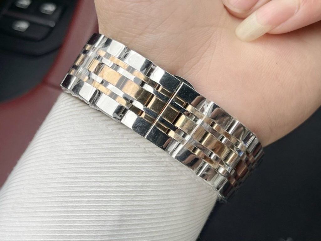 JaegerLeCoultre White Lgold Steel Strip 20 Jaegerlecoultre Mens Watch