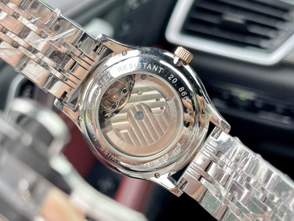 JaegerLeCoultre White Lgold Steel Strip 20 Jaegerlecoultre Mens Watch