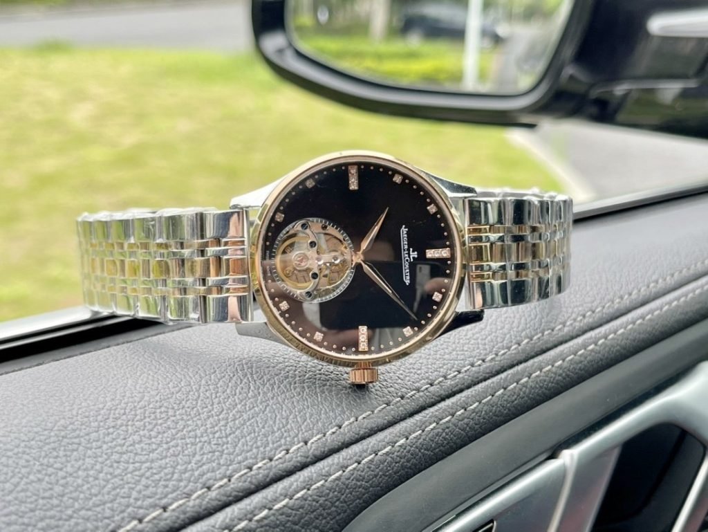 JaegerLeCoultre White Lgold Steel Strip 20 Jaegerlecoultre Mens Watch
