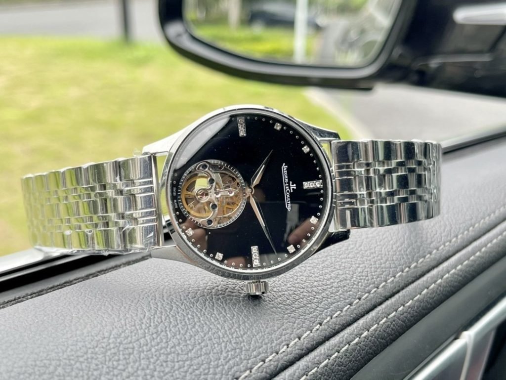 JaegerLeCoultre White Lgold Steel Strip 20 Jaegerlecoultre Mens Watch
