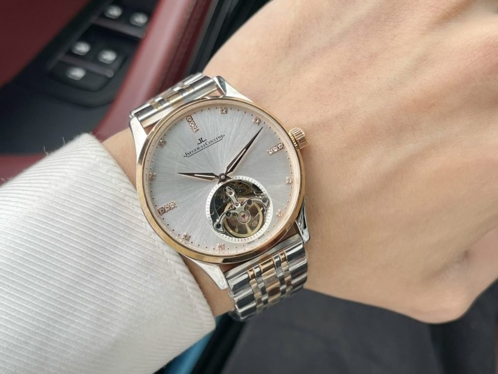 JaegerLeCoultre White Lgold Steel Strip 20 Jaegerlecoultre Mens Watch