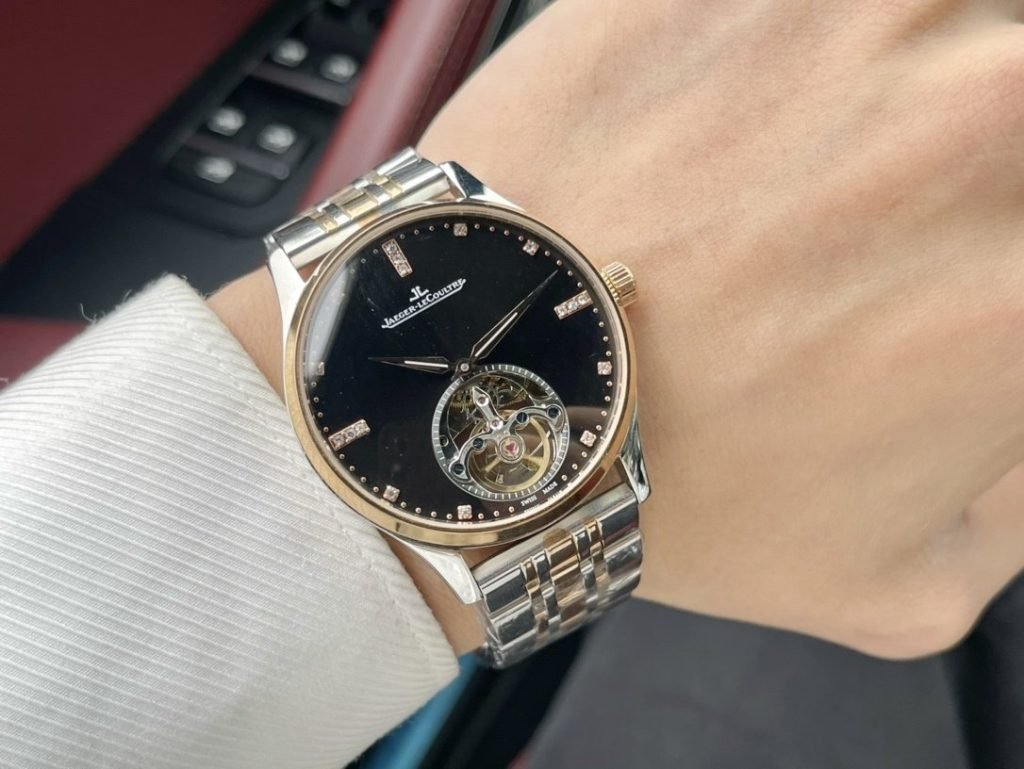JaegerLeCoultre White Lgold Steel Strip 20 Jaegerlecoultre Mens Watch