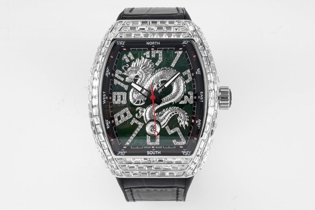 Franck Muller Abfs Franck Muller Vanguard V45 Czech Crystal Square