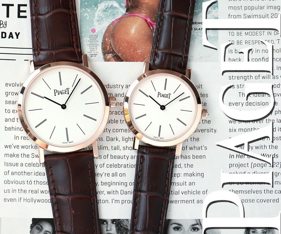 Piaget THE Thinnest AND Highest OF Couple Watch IN