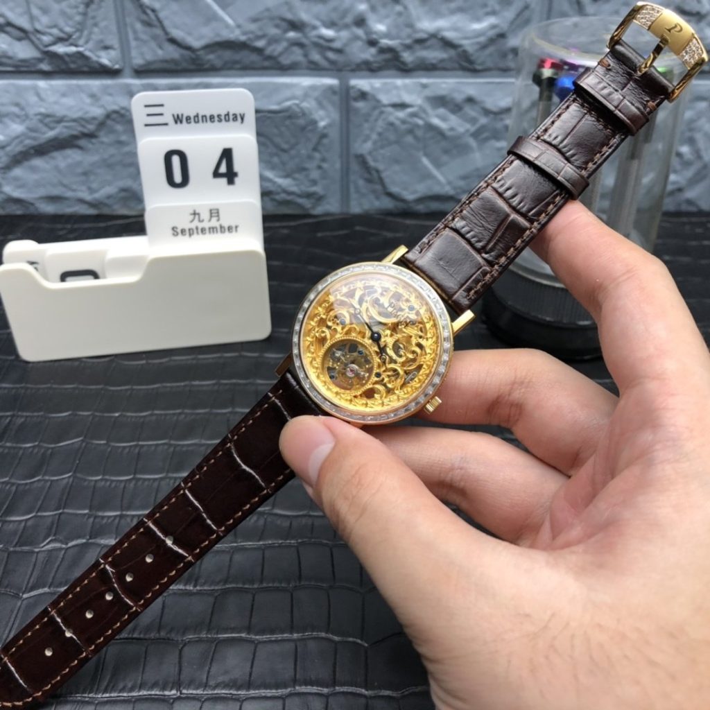 Piaget BBR Earl Tourbillon Gold Shipment Shot
