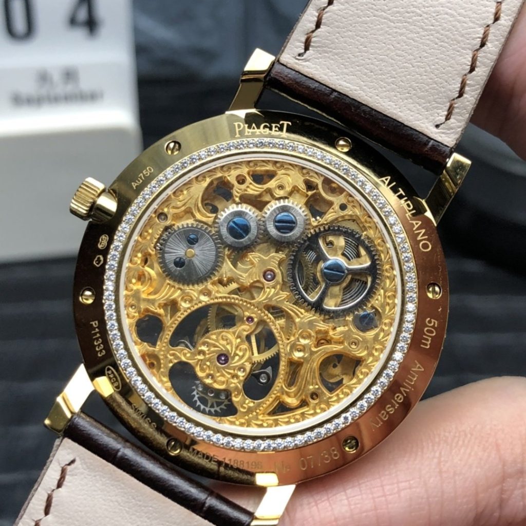 Piaget BBR Earl Tourbillon Gold Shipment Shot