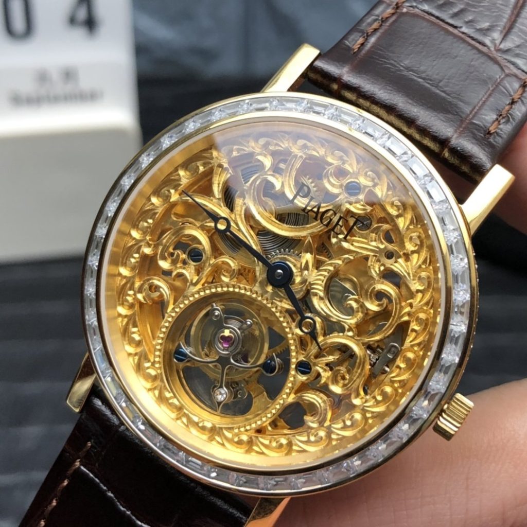 Piaget BBR Earl Tourbillon Gold Shipment Shot