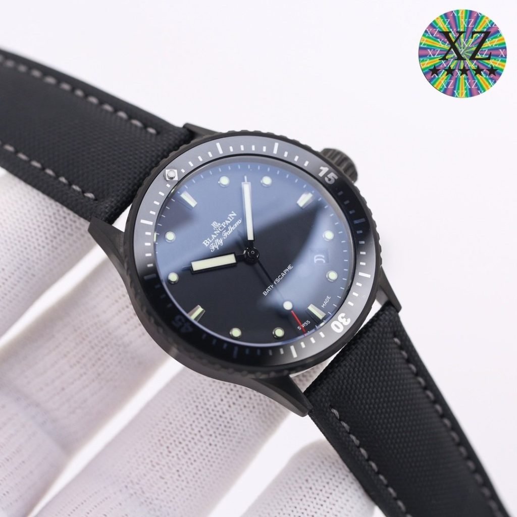 BLANCPAIN Rose Rose Blancpain Fifty Find 436 MM Mens