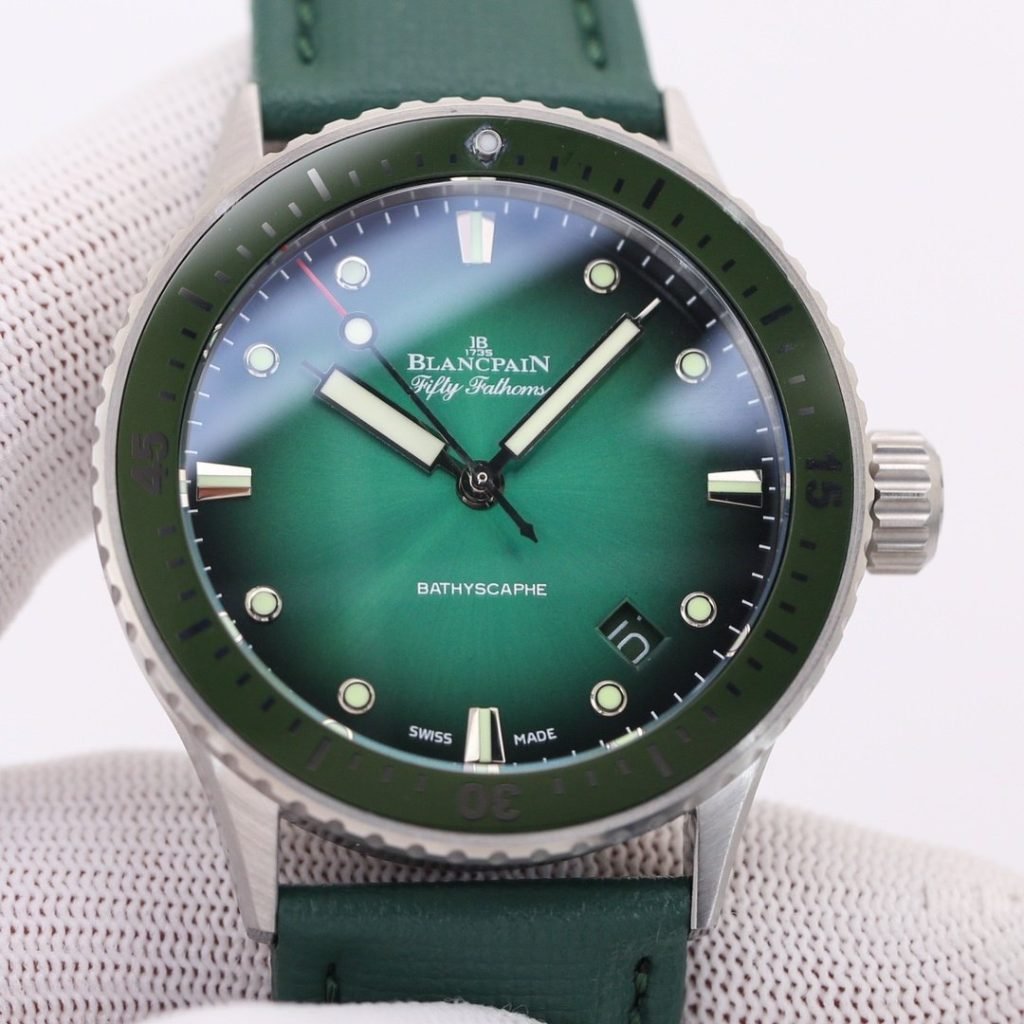 BLANCPAIN Rose Rose Blancpain Fifty Find 436 MM Mens