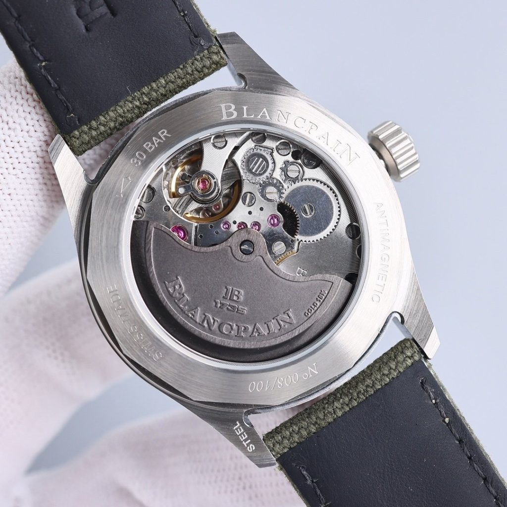 BLANCPAIN U1 Steel Blancpain Fifty Searches 904L Satin Frosted