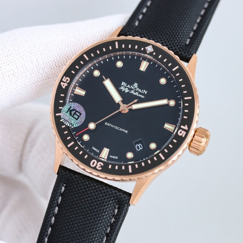 BLANCPAIN Fifty Quest 436 MM Mens Watchhightech Satin Gray