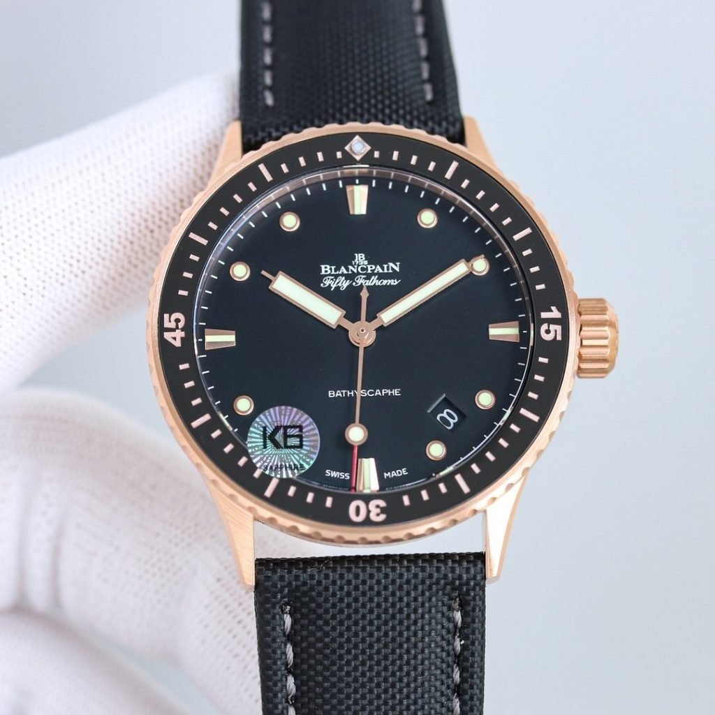 BLANCPAIN Fifty Quest 436 MM Mens Watchhightech Satin Gray