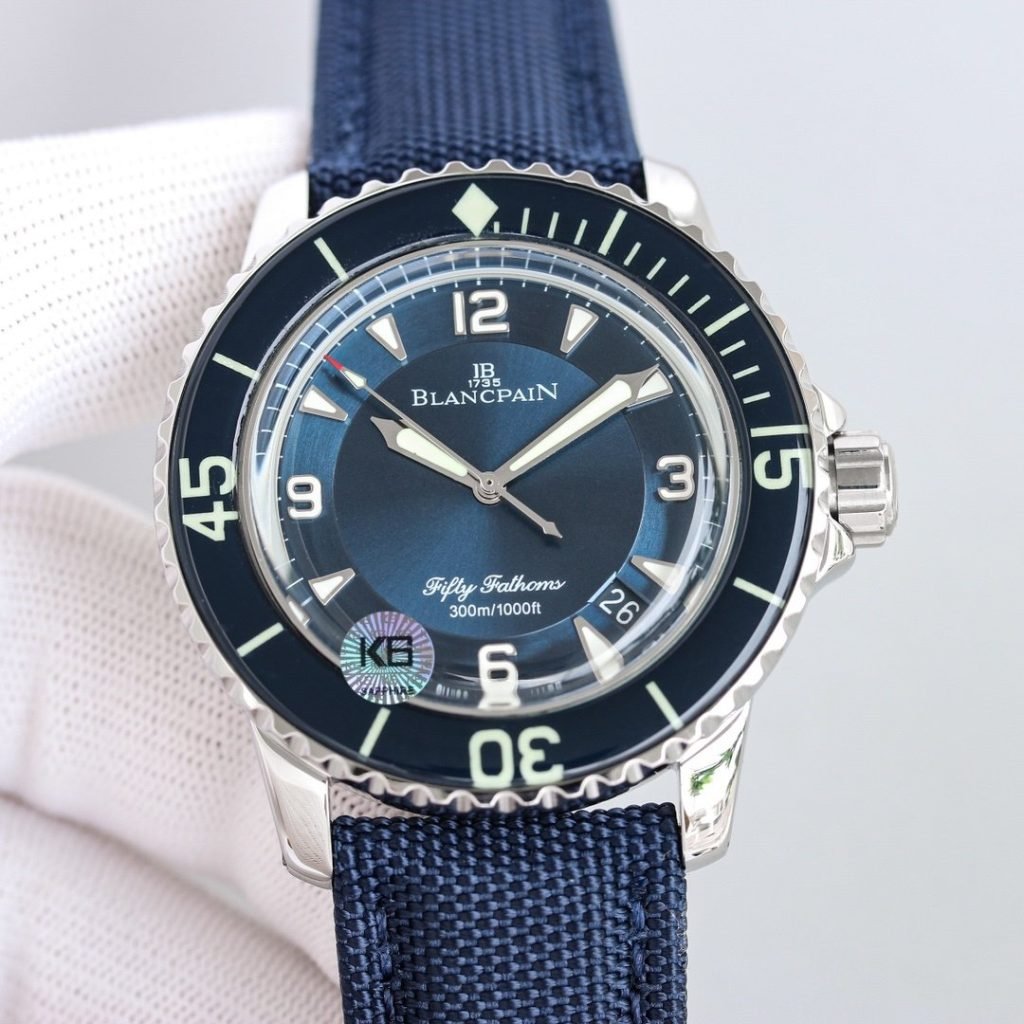 BLANCPAIN 5015B 50 Fathoms Diving Watch Stainless Steel Case