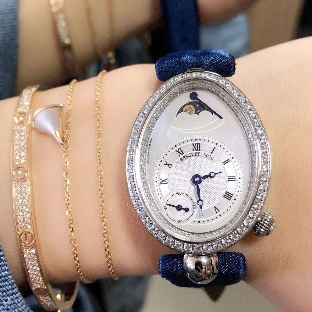 Breguet Shot Treasurebregut Empress OF Naples Swiss Quartz