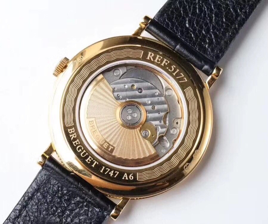 Breguet Spot Ultrathin Breguet Breguet Mens Threepin Mechanical Watch