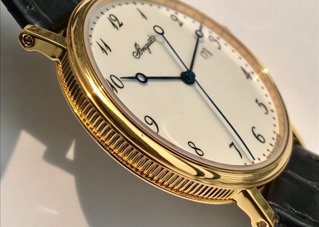 Breguet Spot Ultrathin Breguet Breguet Mens Threepin Mechanical Watch