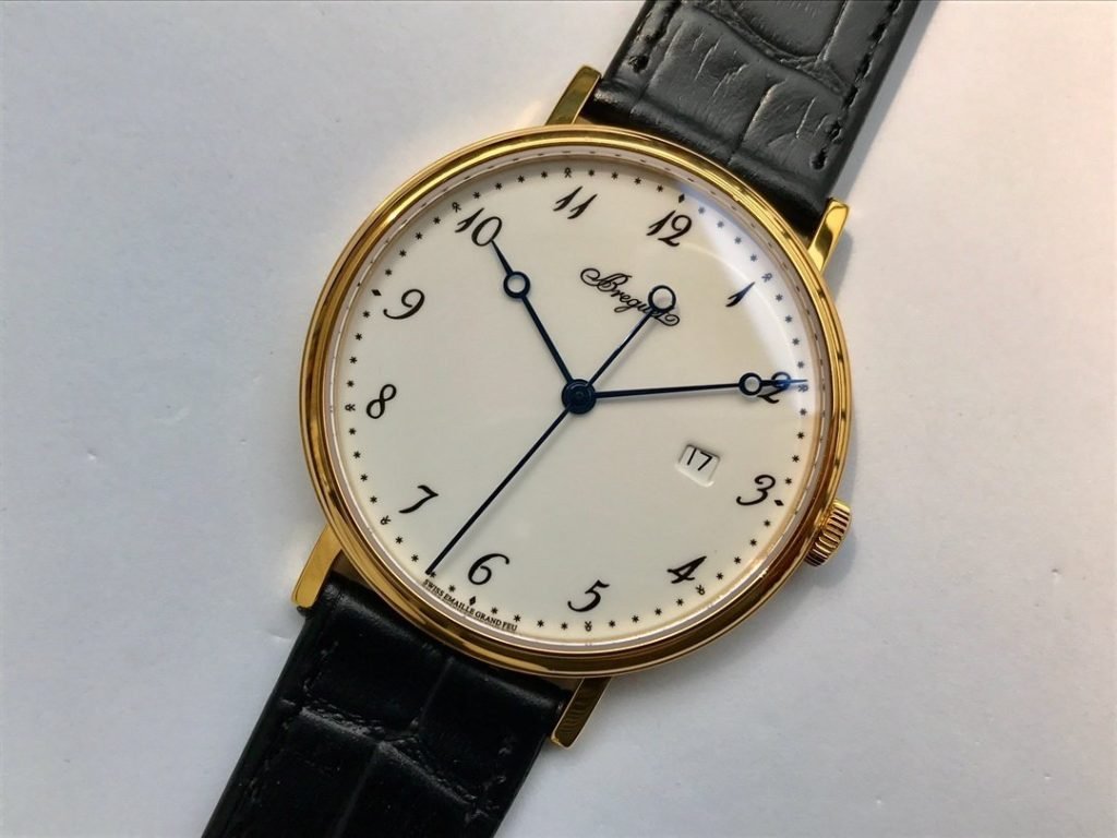 Breguet Spot Ultrathin Breguet Breguet Mens Threepin Mechanical Watch