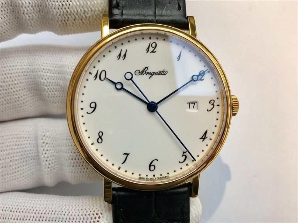 Breguet Spot Ultrathin Breguet Breguet Mens Threepin Mechanical Watch