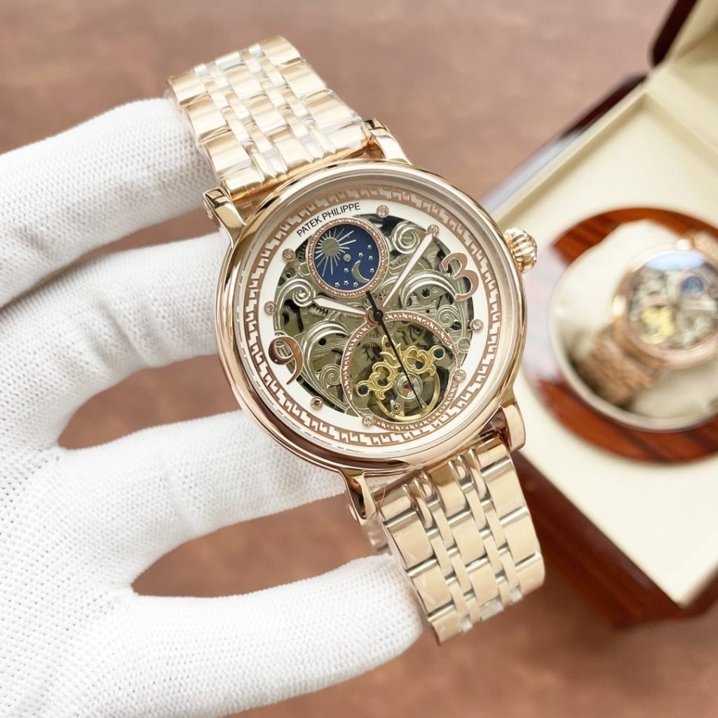 Patek Philippe Same Patek Philippe Mens Watch Hollow Design Exquisite