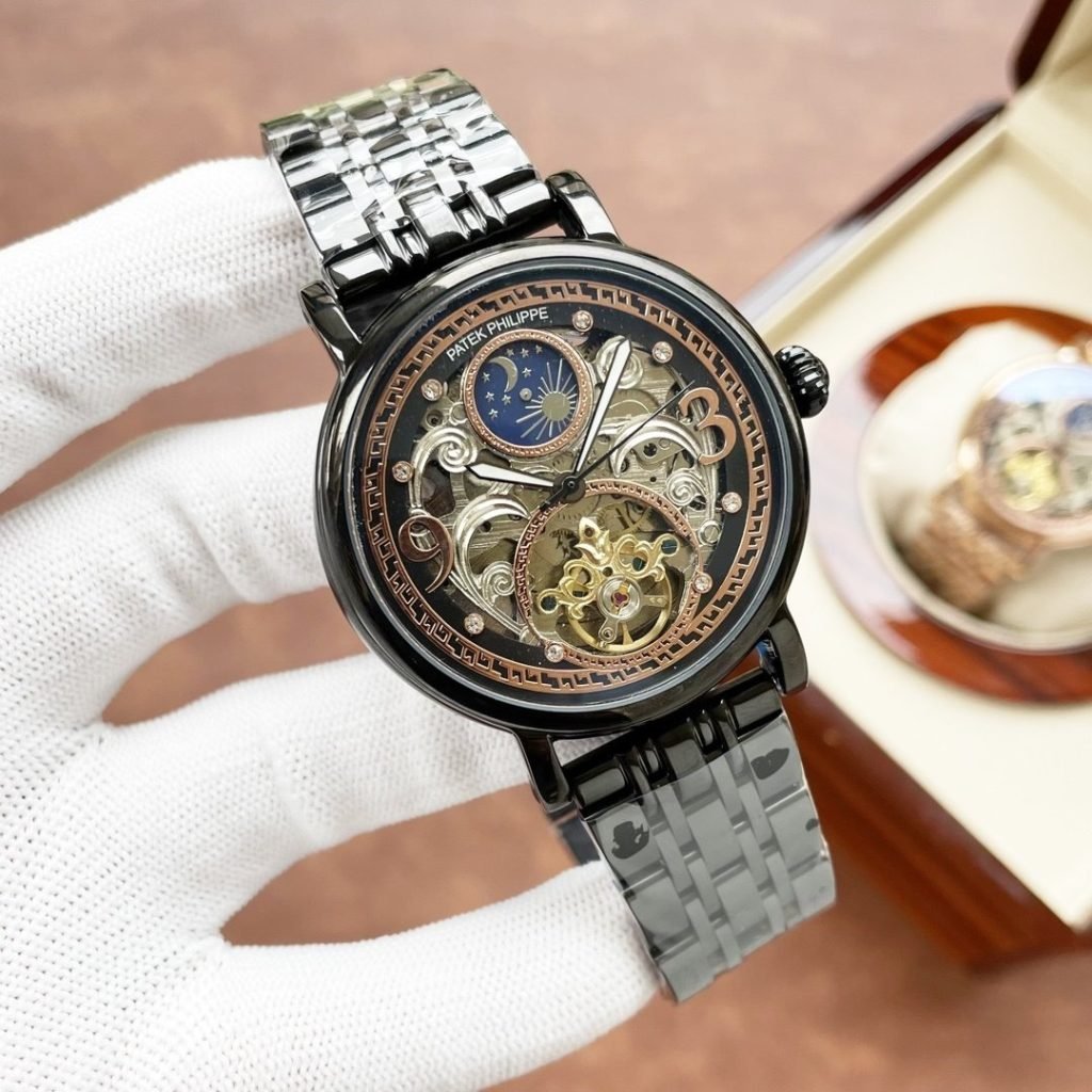 Patek Philippe Same Patek Philippe Mens Watch Hollow Design Exquisite