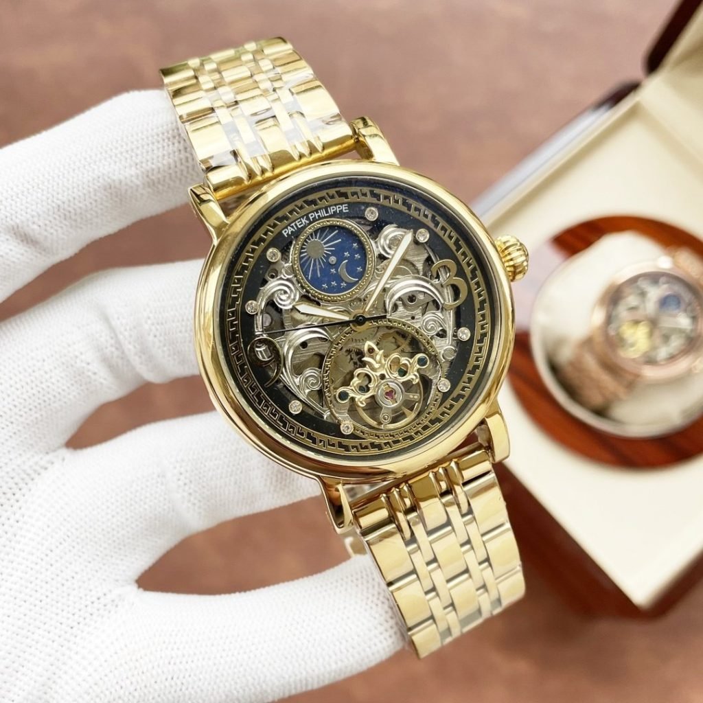 Patek Philippe Same Patek Philippe Mens Watch Hollow Design Exquisite