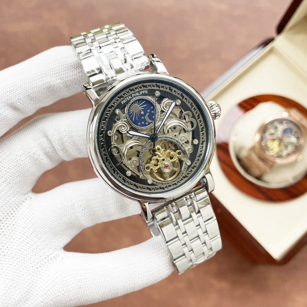 Patek Philippe Same Patek Philippe Mens Watch Hollow Design Exquisite