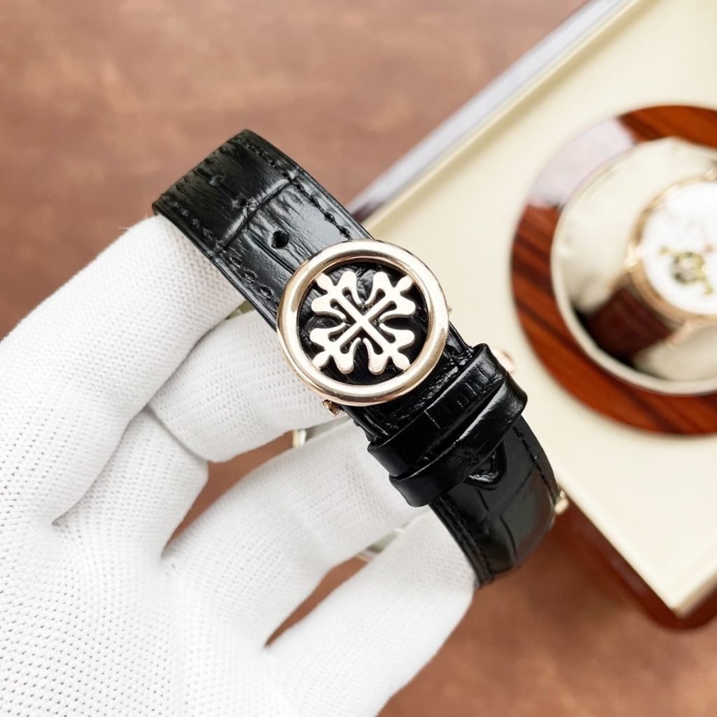 Patek Philippe White L Rose 20 Patek Philippe Mens Watch